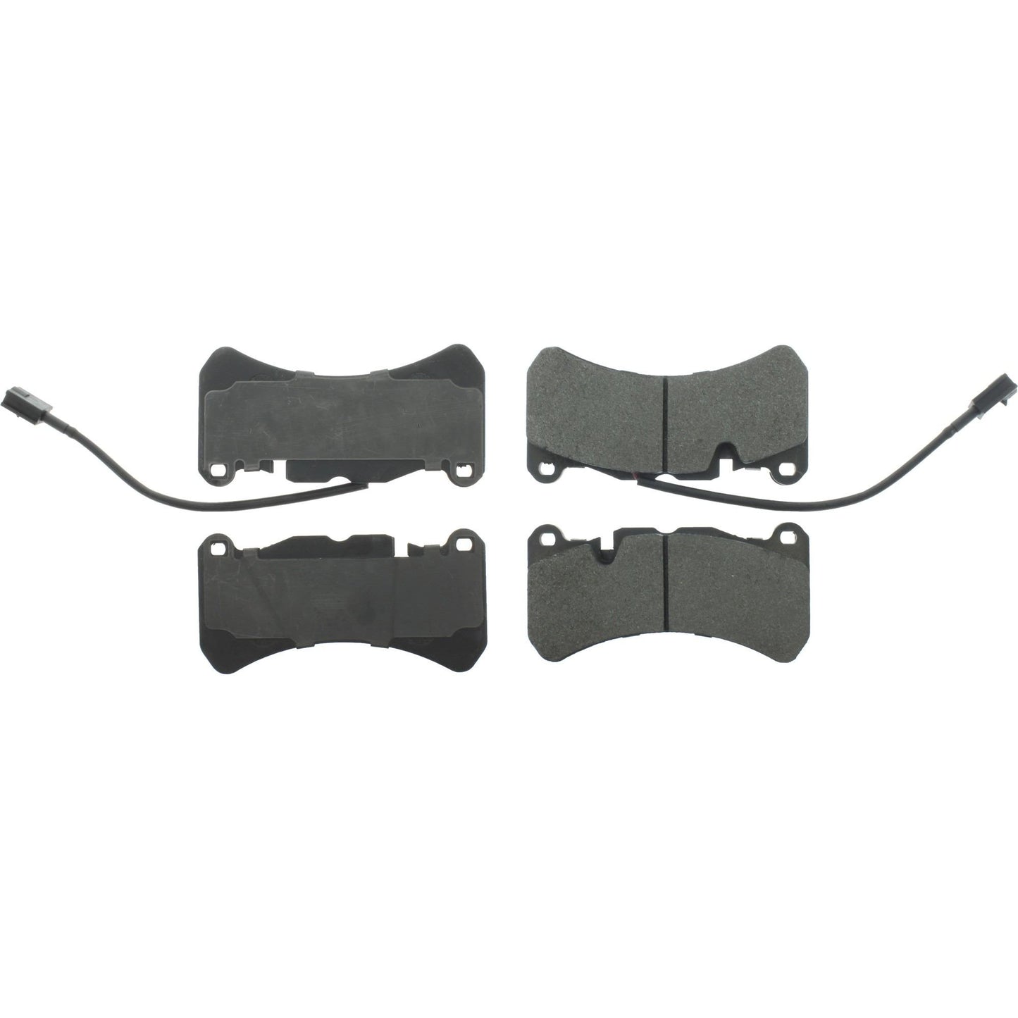 Centric Parts Disc Brake Pad Set Semi-Metallic with Posi Quiet for 2017-2019 Alfa Romeo Giulia 2022-2018 Stelvio 104.11162