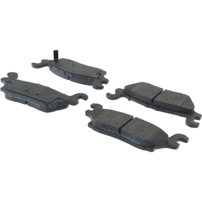 Centric Parts Disc Brake Pad Set Semi-Metallic with Posi Quiet for 2006-2010 H3/H3T 104.11200