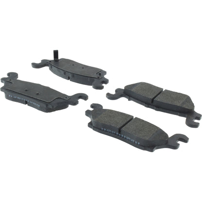 Centric Parts Disc Brake Pad Set Semi-Metallic with Posi Quiet for 2006-2010 H3/H3T 104.11200