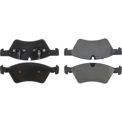 Centric Parts Disc Brake Pad Set Semi-Metallic Posi Quiet for Mercedes-Benz 2005-2017 104.11230
