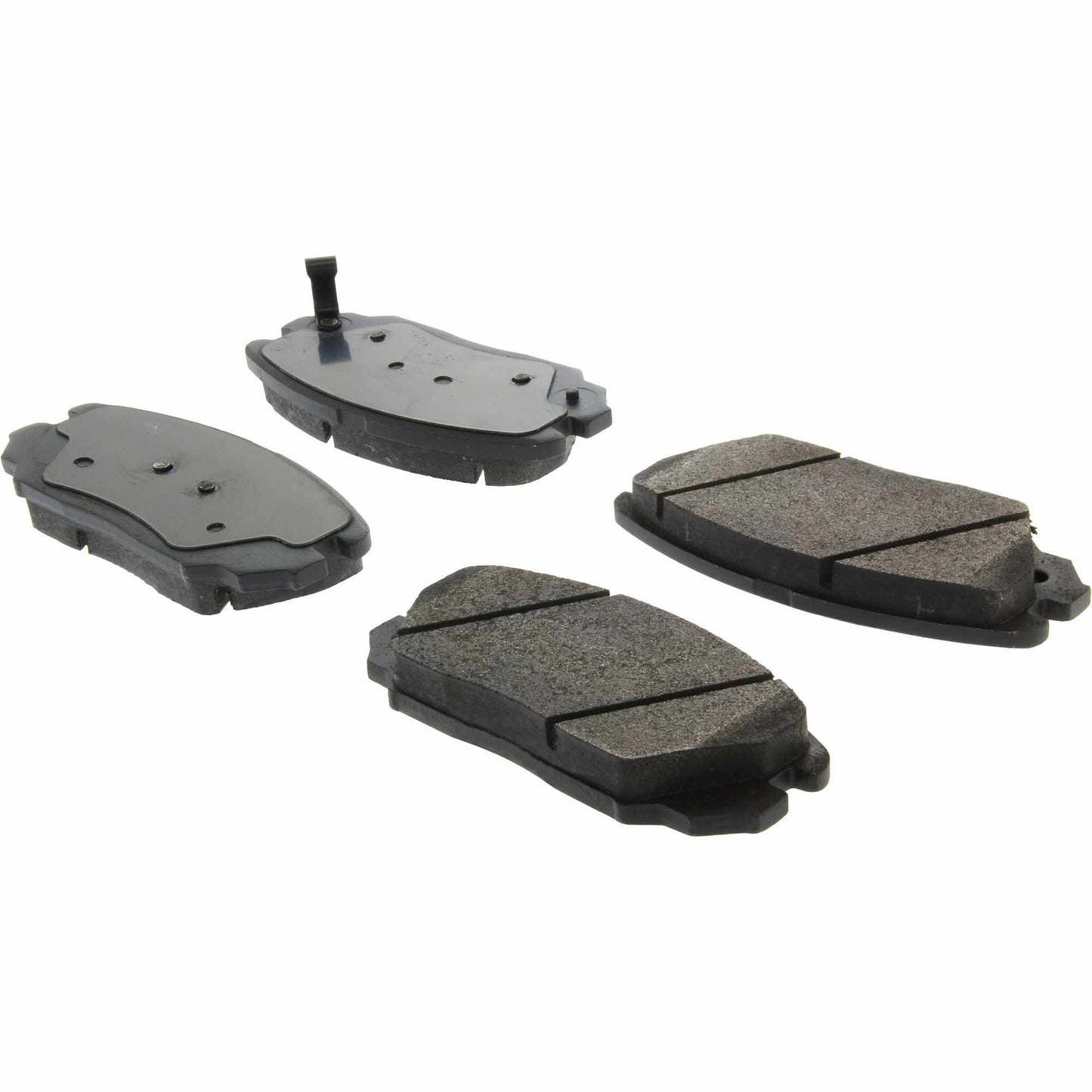 Centric Parts Disc Brake Pad Set Semi-Metallic with Posi Quiet for 2006-2011 Hyundai Azera 2005-2009 Sonata 2007-2009 Kia Amanti 104.11250