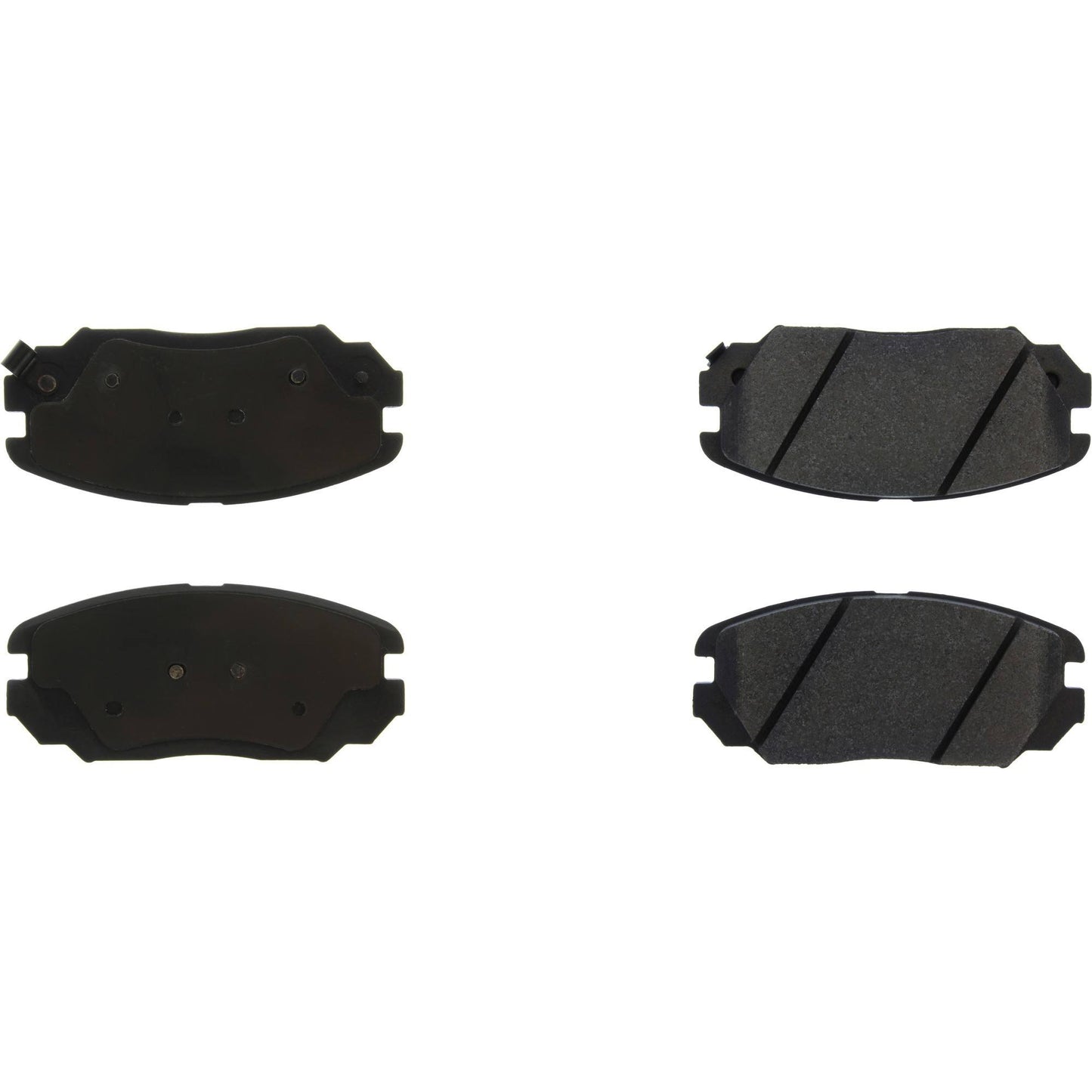 Centric Parts Disc Brake Pad Set Semi-Metallic with Posi Quiet for 2006-2011 Hyundai Azera 2005-2009 Sonata 2007-2009 Kia Amanti 104.11250