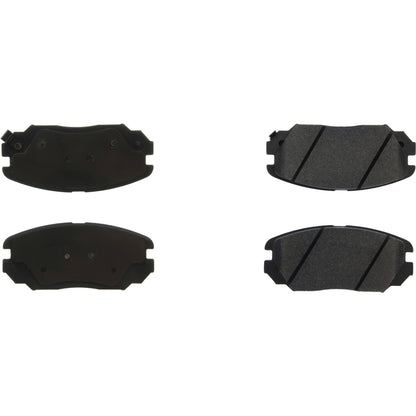 Centric Parts Disc Brake Pad Set Semi-Metallic with Posi Quiet for 2006-2011 Hyundai Azera 2005-2009 Sonata 2007-2009 Kia Amanti 104.11250