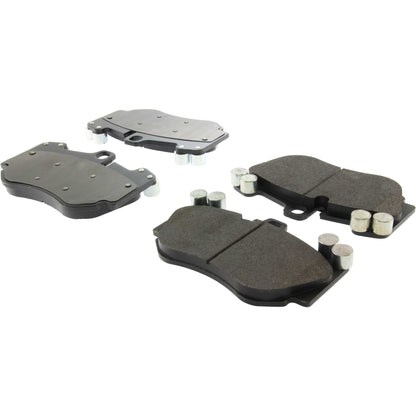 Centric Parts Disc Brake Pad Set Semi-Metallic Posi Quiet for 2014-2018 Audi R8, 2011 RS5, 2013-2016 RS5, 2005-2008 Porsche Cayenne 104.11300