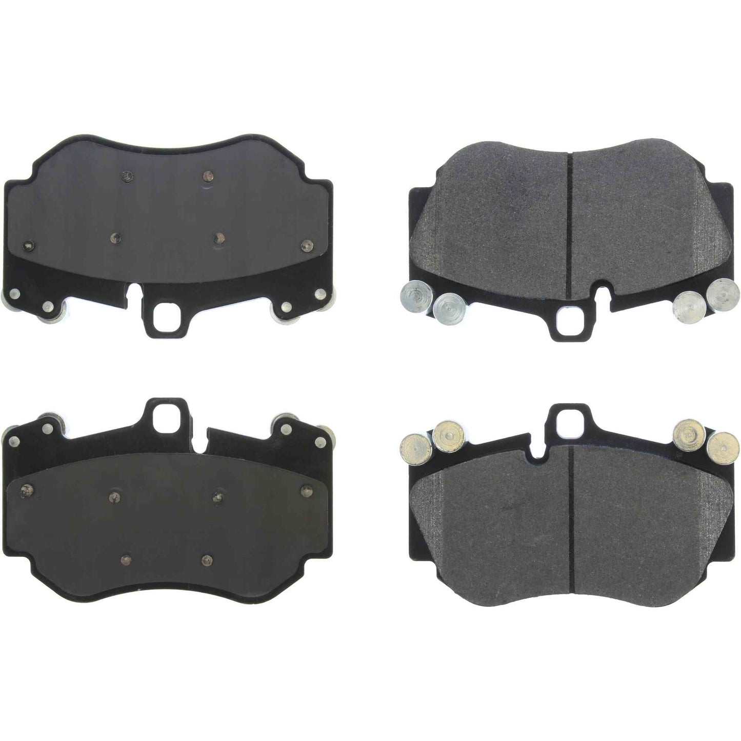 Centric Parts Disc Brake Pad Set Semi-Metallic Posi Quiet for 2014-2018 Audi R8, 2011 RS5, 2013-2016 RS5, 2005-2008 Porsche Cayenne 104.11300