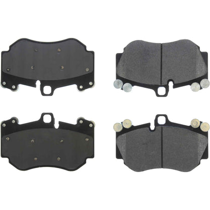 Centric Parts Disc Brake Pad Set Semi-Metallic Posi Quiet for 2014-2018 Audi R8, 2011 RS5, 2013-2016 RS5, 2005-2008 Porsche Cayenne 104.11300