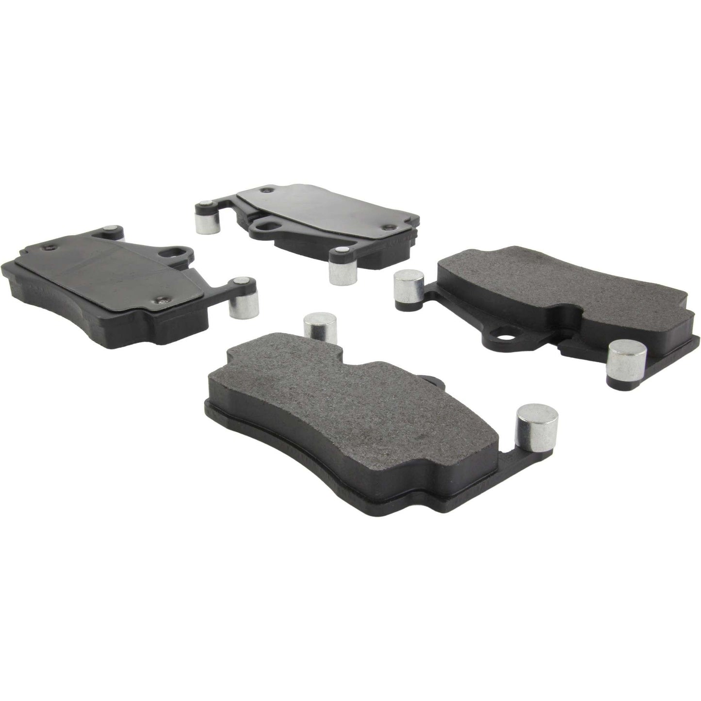 Centric Parts Disc Brake Pad Set Semi-Metallic with Posi Quiet for Porsche 718 Boxster/Cayman 2017-2020, 911 2005, Boxster 2005-2016, Cayman 2007-2012, 2014-2016 104.11340