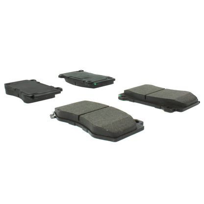 Centric Parts Disc Brake Pad Set Posi Quiet Semi-Metallic with Hardware for 2005-2021 Chrysler 300, Dodge Challenger, Charger, Magnum, Jeep Grand Cherokee 104.11490