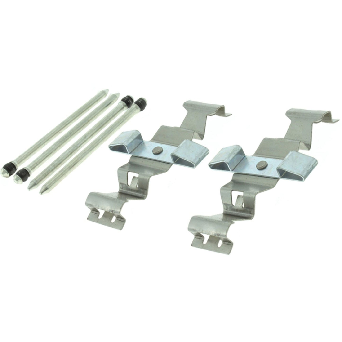 Centric Parts Disc Brake Pad Set Posi Quiet Semi-Metallic with Hardware for 2005-2021 Chrysler 300, Dodge Challenger, Charger, Magnum, Jeep Grand Cherokee 104.11490