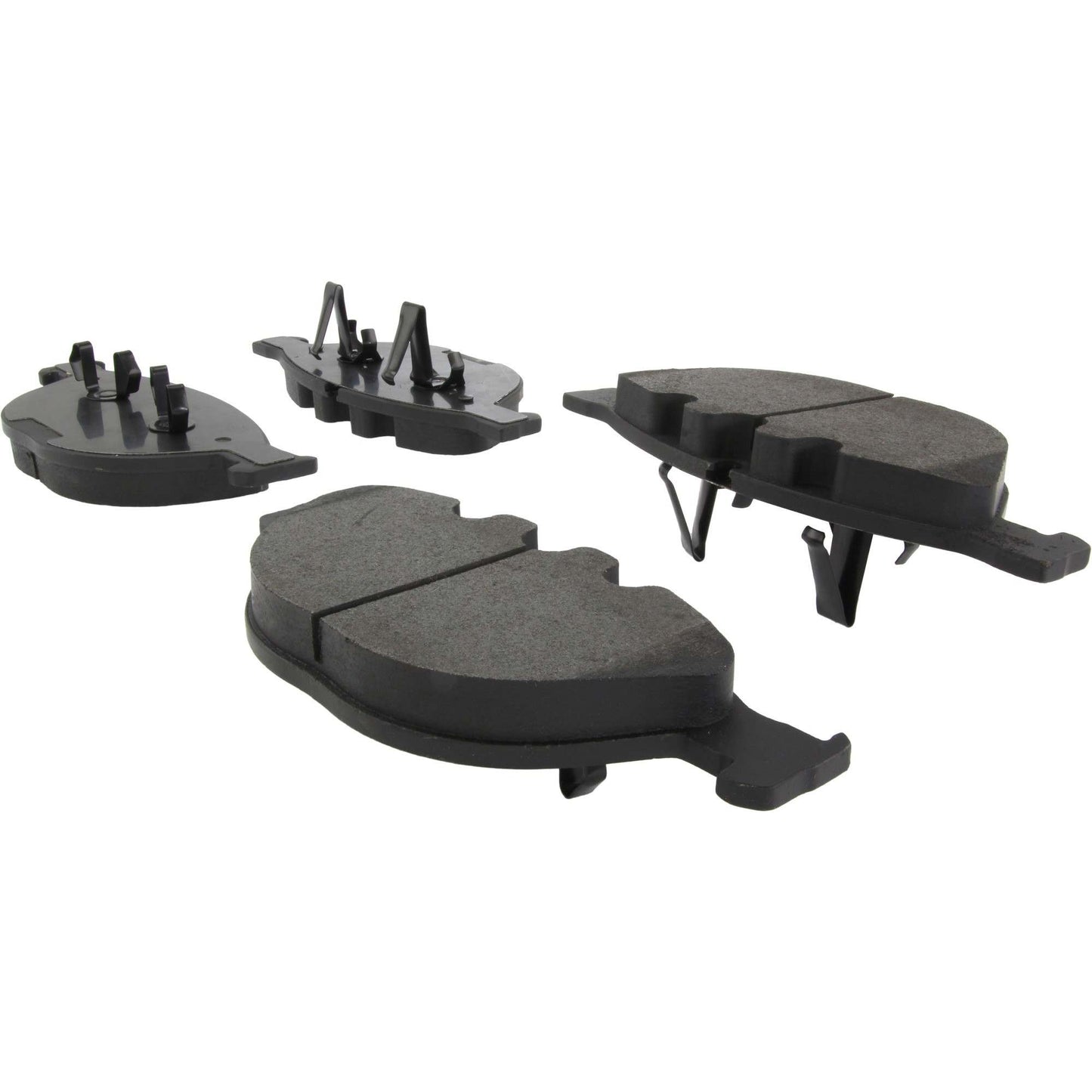 Centric Parts Disc Brake Pad Set Semi-Metallic with Posi Quiet for 2008-2007 BMW Alpina B7 2010-2006 M5 2011-2006 M6 104.11510