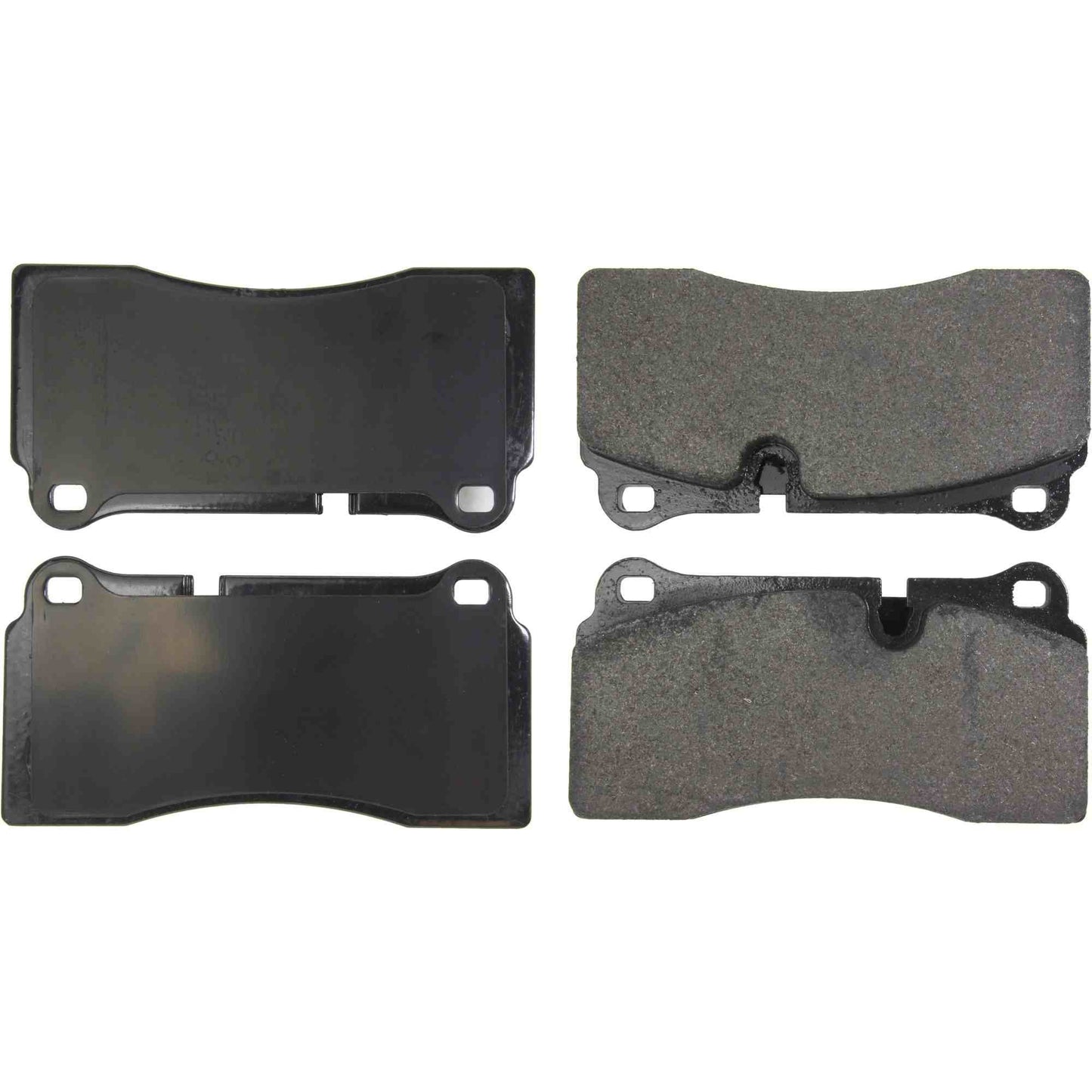Centric Parts Disc Brake Pad Set Semi-Metallic with Posi Quiet for Audi R8 2008-2012, R8 2014-2015, R8 2017-2018, Lamborghini Diablo 1995-2001, Murcielago 2001-2005 104.11550