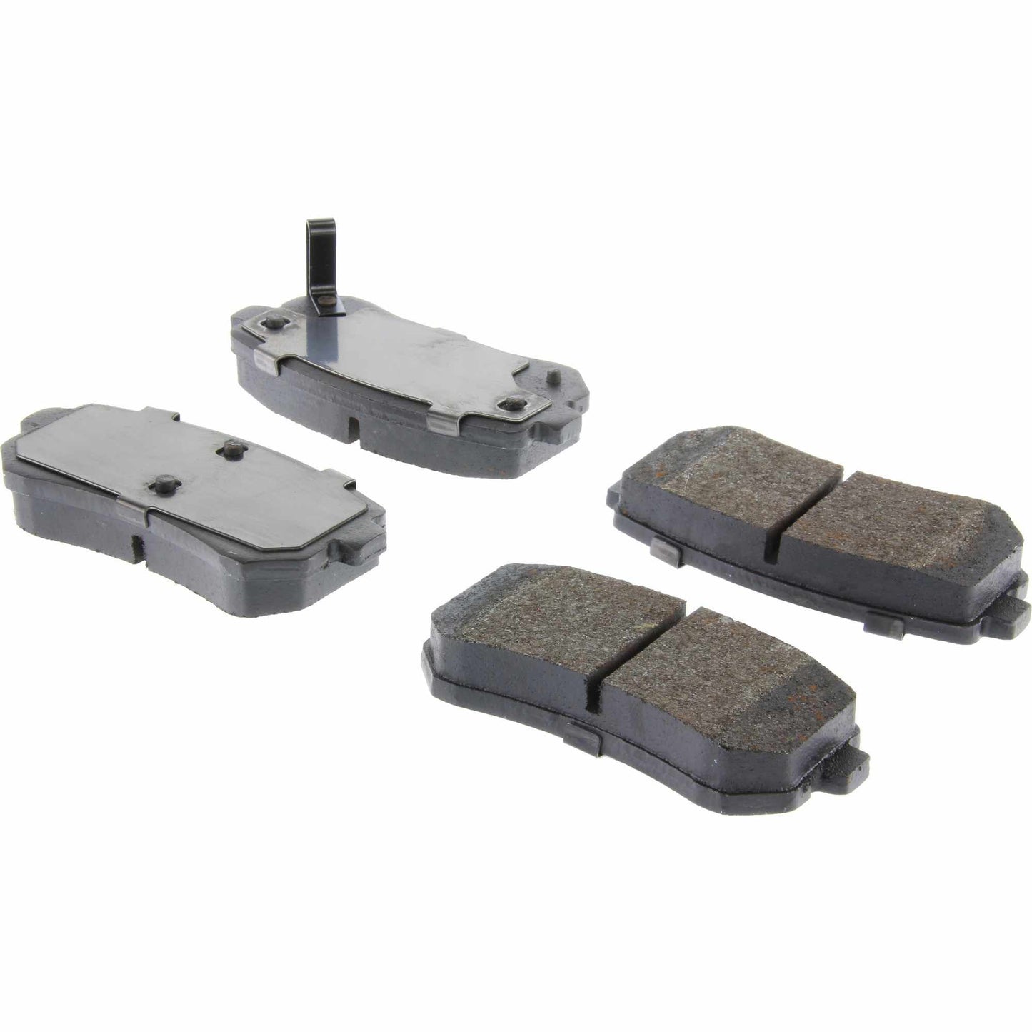 Centric Parts Disc Brake Pad Set Semi-Metallic Posi Quiet for 2006-2017 Hyundai Accent Elantra ix35 Sonata Tucson Kia Cadenza Forte Rio Sportage 104.11570
