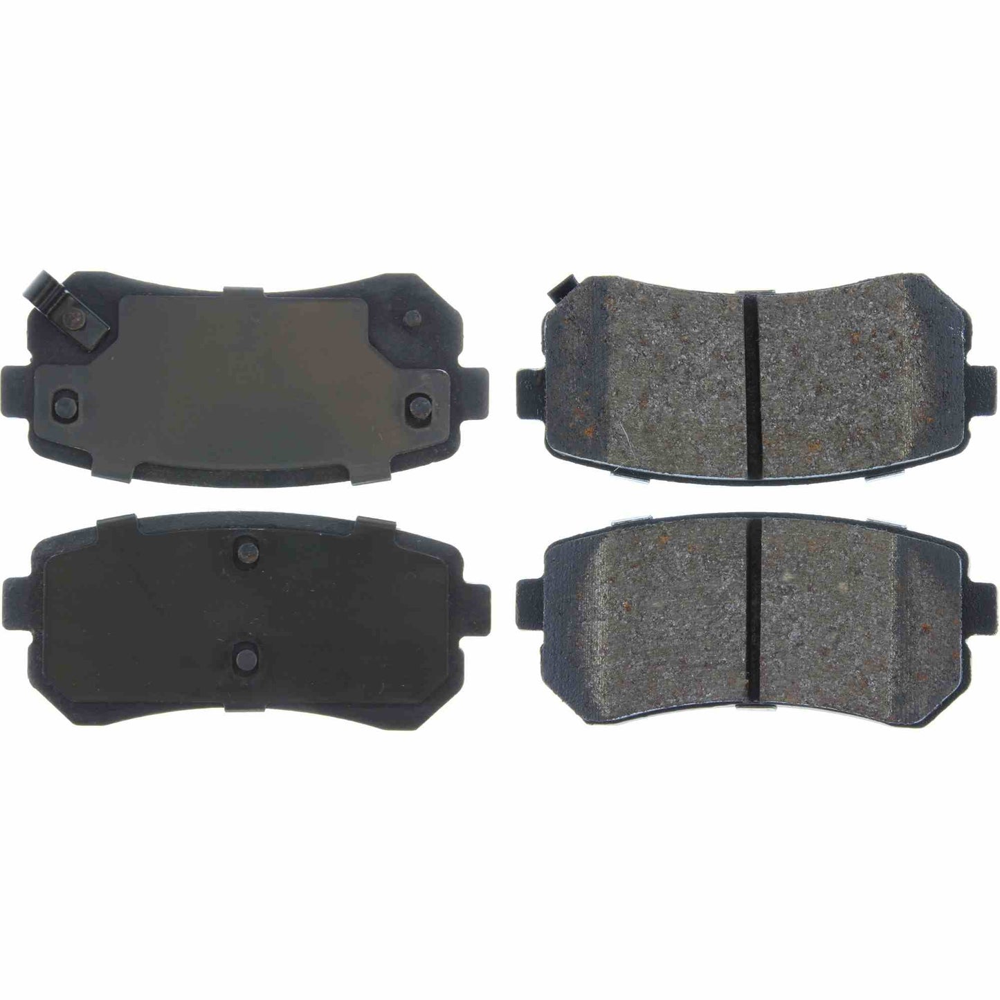 Centric Parts Disc Brake Pad Set Semi-Metallic Posi Quiet for 2006-2017 Hyundai Accent Elantra ix35 Sonata Tucson Kia Cadenza Forte Rio Sportage 104.11570