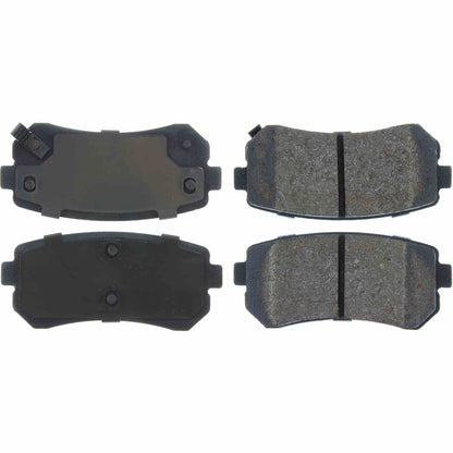 Centric Parts Disc Brake Pad Set Semi-Metallic Posi Quiet for 2006-2017 Hyundai Accent Elantra ix35 Sonata Tucson Kia Cadenza Forte Rio Sportage 104.11570