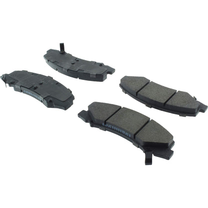 Centric Parts Disc Brake Pad Set Semi-Metallic with Posi Quiet for 2008-2016 Buick Allure LaCrosse Lucerne Cadillac DTS Chevrolet Impala Monte Carlo 104.11590