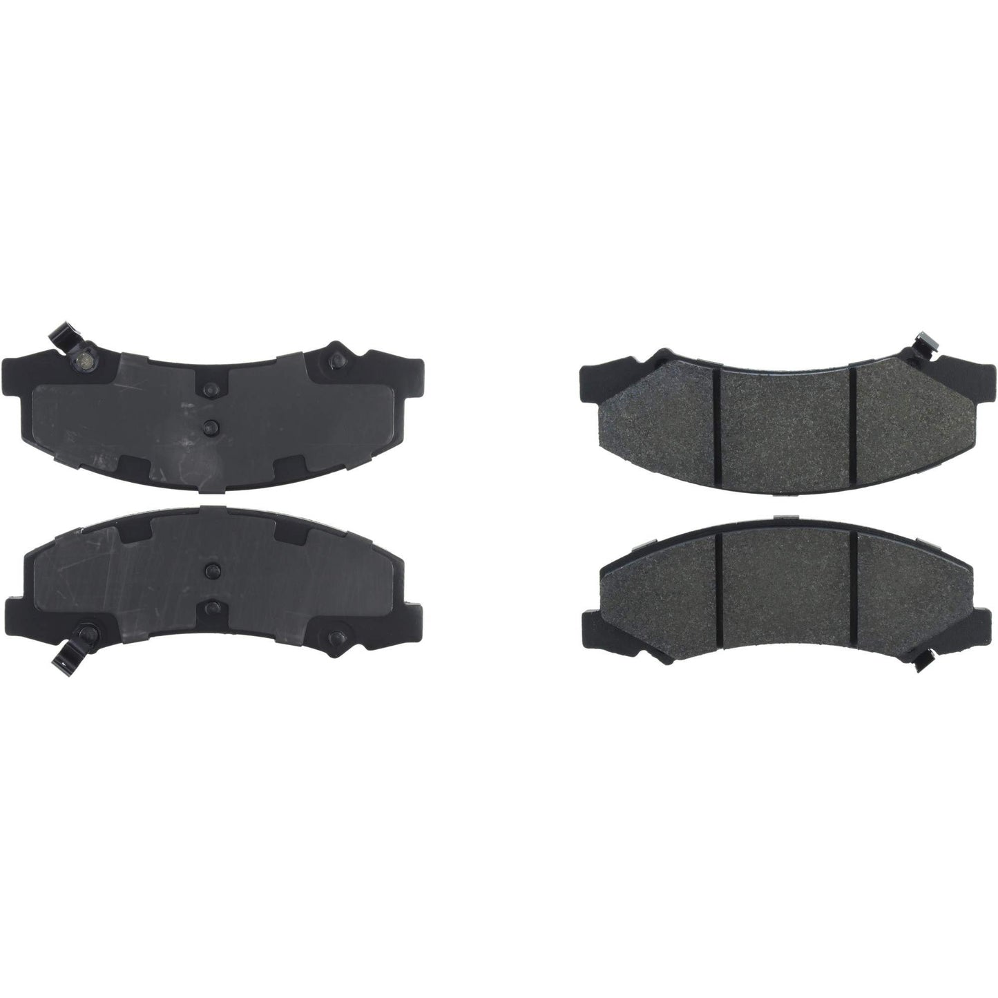 Centric Parts Disc Brake Pad Set Semi-Metallic with Posi Quiet for 2008-2016 Buick Allure LaCrosse Lucerne Cadillac DTS Chevrolet Impala Monte Carlo 104.11590