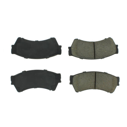 Centric Parts Disc Brake Pad Set Semi-Metallic with Posi Quiet for 2006-2012 Ford Fusion, 2006-2012 Lincoln MKZ, 2006 Zephyr, 2006-2013 Mazda 6, 2006-2011 Mercury Milan 104.11640