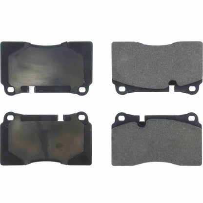 Centric Parts Disc Brake Pad Set Semi-Metallic Posi Quiet for 2005-2019 Aston Martin DB9 V8 Vantage Chevrolet Camaro Corvette Ferrari Volkswagen Touareg 104.11650