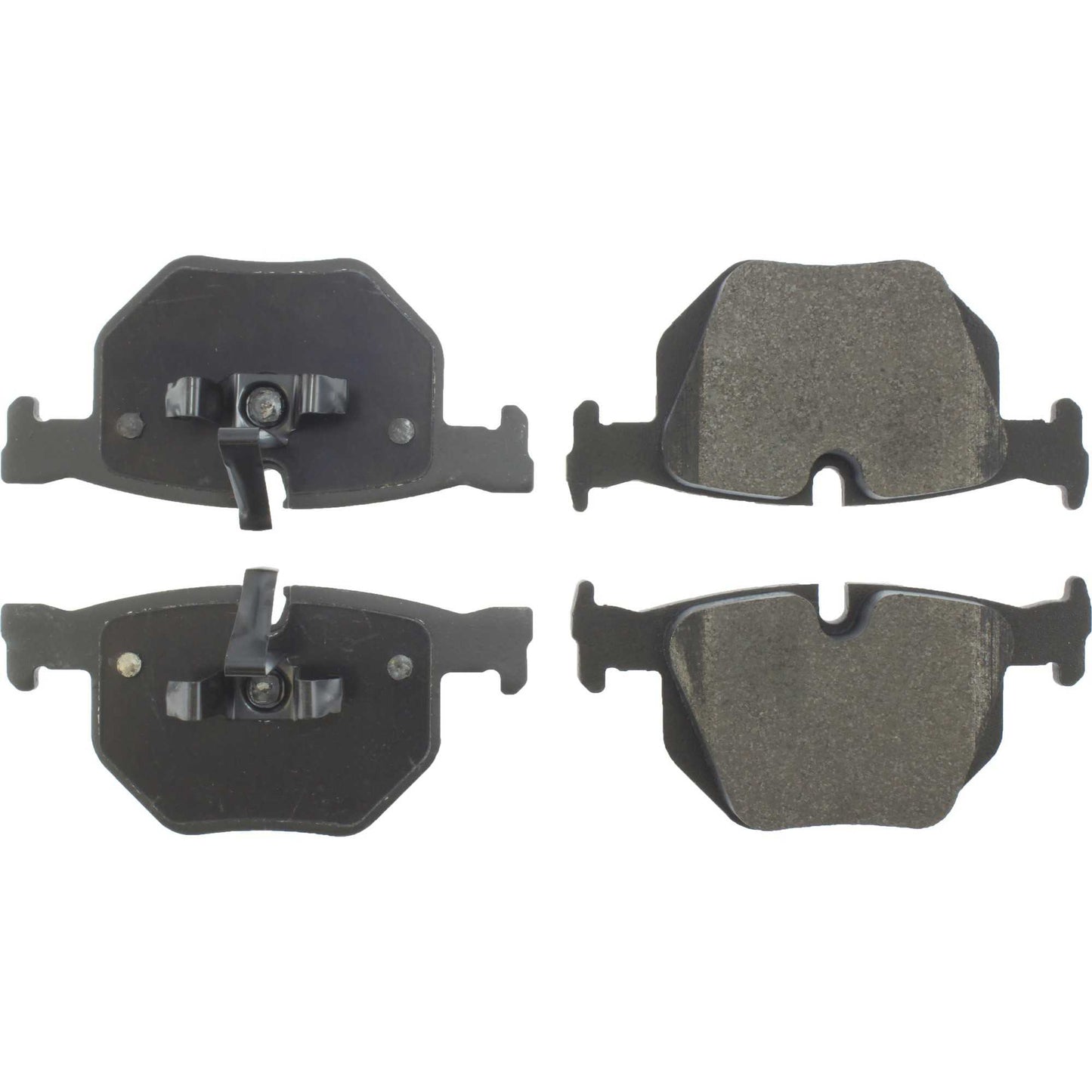 Centric Parts Disc Brake Pad Set Posi Quiet with Noise & Vibration Reduction 104.11700