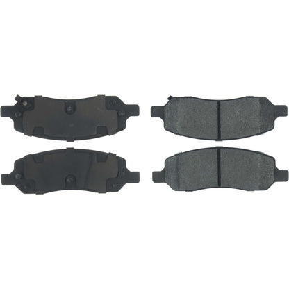 Centric Parts Disc Brake Pad Set Semi-Metallic with Posi Quiet for 2006-2011 Buick Lucerne Cadillac DTS 104.11720