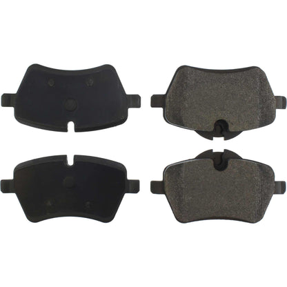 Centric Parts Disc Brake Pad Set Posi Quiet with Noise & Vibration Reduction 104.12040