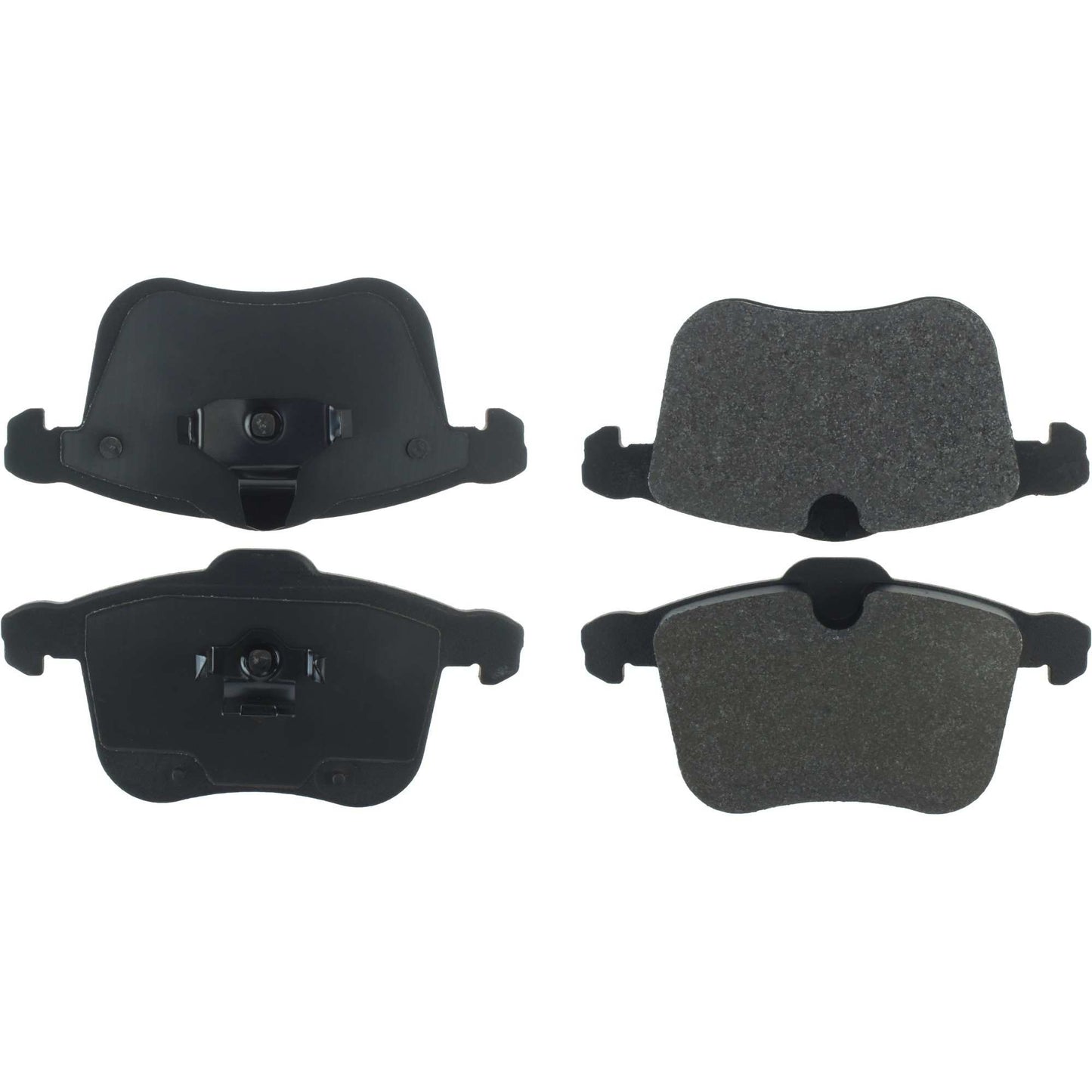 Centric Parts Disc Brake Pad Set Semi-Metallic Posi Quiet 104.12570