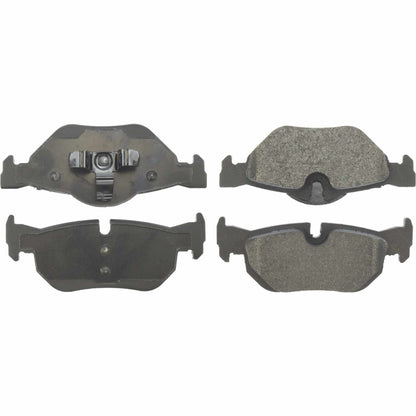 Centric Parts Disc Brake Pad Set Posi Quiet 104.12670