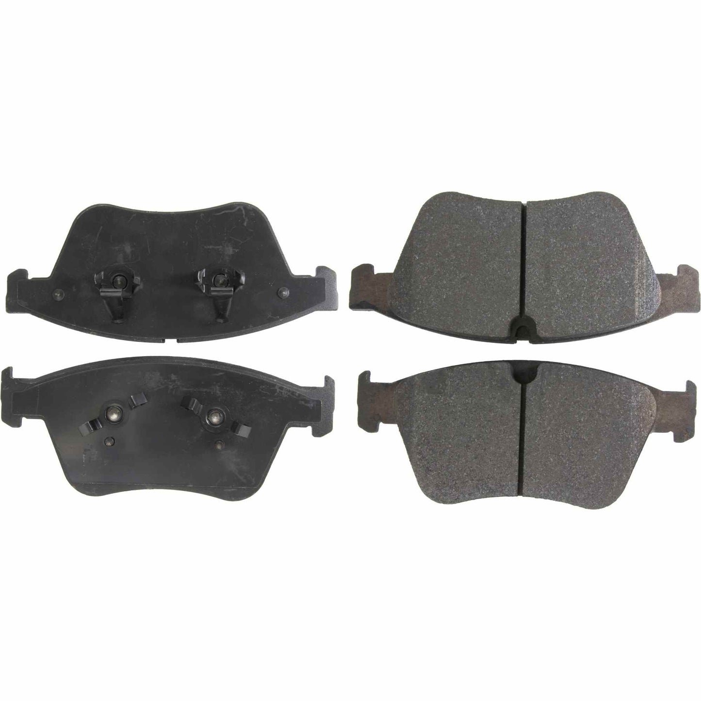 Centric Parts Disc Brake Pad Set Semi-Metallic Posi Quiet for 2007-2011 Mercedes-Benz ML63 AMG R63 AMG 104.12710
