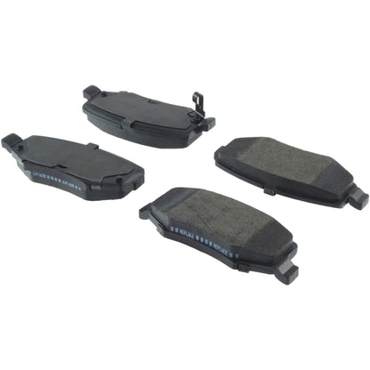Centric Parts Disc Brake Pad Set Semi-Metallic Posi Quiet 104.12740