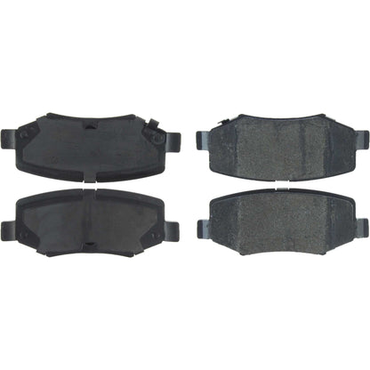 Centric Parts Disc Brake Pad Set Semi-Metallic Posi Quiet 104.12740
