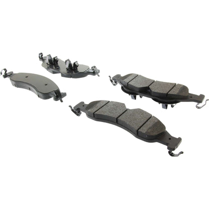 Centric Parts Disc Brake Pad Set Semi-Metallic Posi Quiet 104.12780