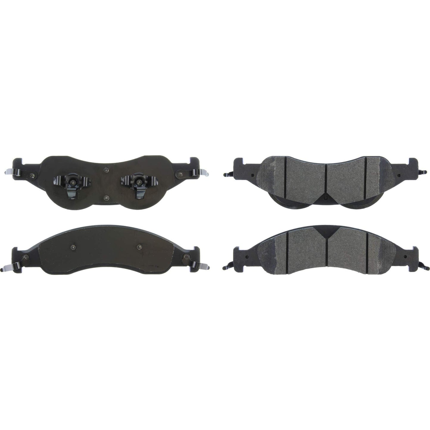 Centric Parts Disc Brake Pad Set Semi-Metallic Posi Quiet 104.12780