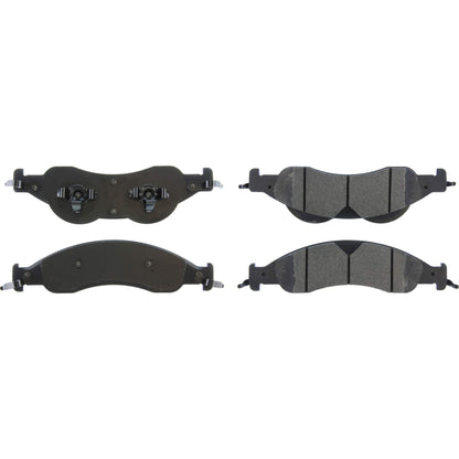 Centric Parts Disc Brake Pad Set Semi-Metallic Posi Quiet 104.12780