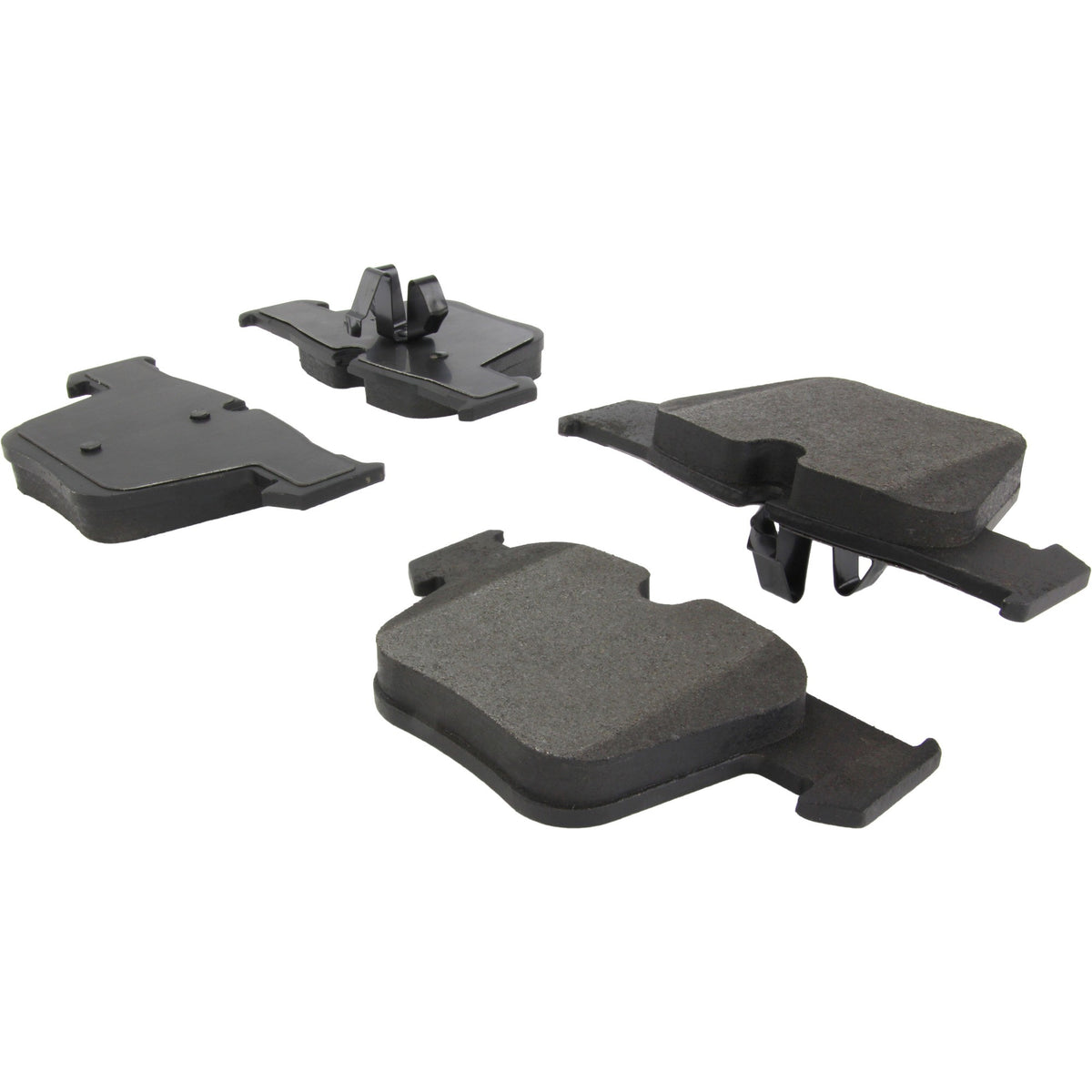 Centric Parts Disc Brake Pad Set Semi-Metallic Posi Quiet for 2008-2014 Mercedes-Benz CL63 AMG CL65 AMG S63 AMG S65 AMG 104.12890