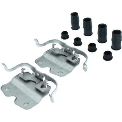 Centric Parts Disc Brake Pad Set Posi Quiet with Scorched & Shimmed for Reliable Braking 104.12940