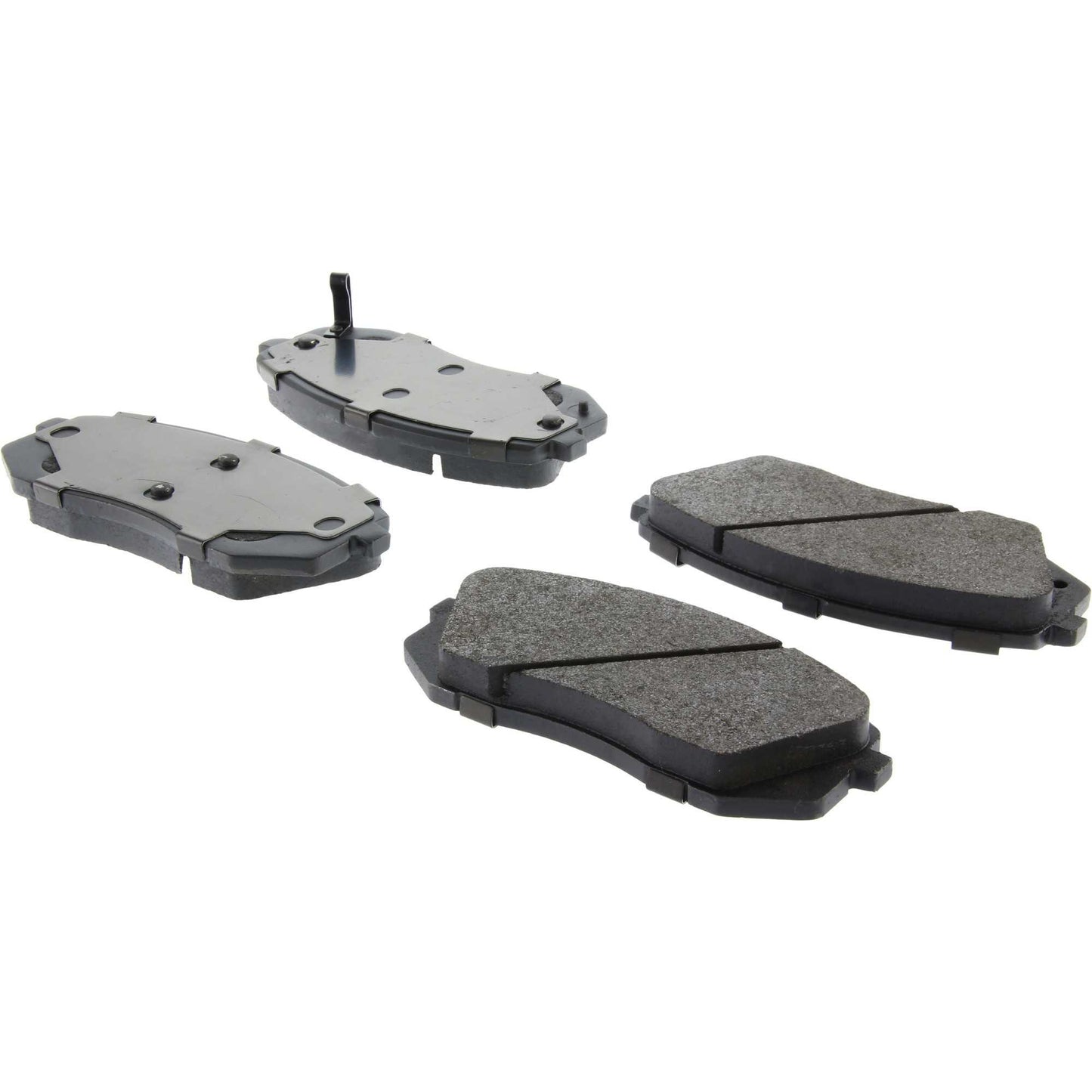 Centric Parts Disc Brake Pad Set Semi-Metallic with Posi Quiet for 2016-2017 Hyundai Tucson 2009-2012 Kia Rondo 104.12951