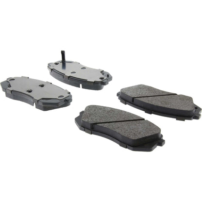 Centric Parts Disc Brake Pad Set Semi-Metallic with Posi Quiet for 2016-2017 Hyundai Tucson 2009-2012 Kia Rondo 104.12951