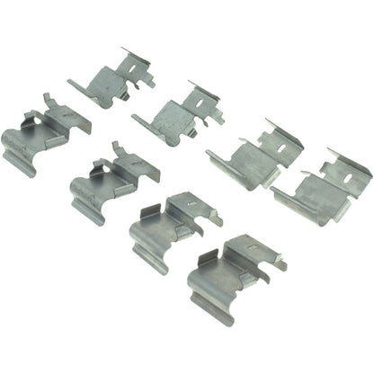 Centric Parts Disc Brake Pad Set with Posi Quiet for 100% Scorched, 100% Shimmed – 104.13310