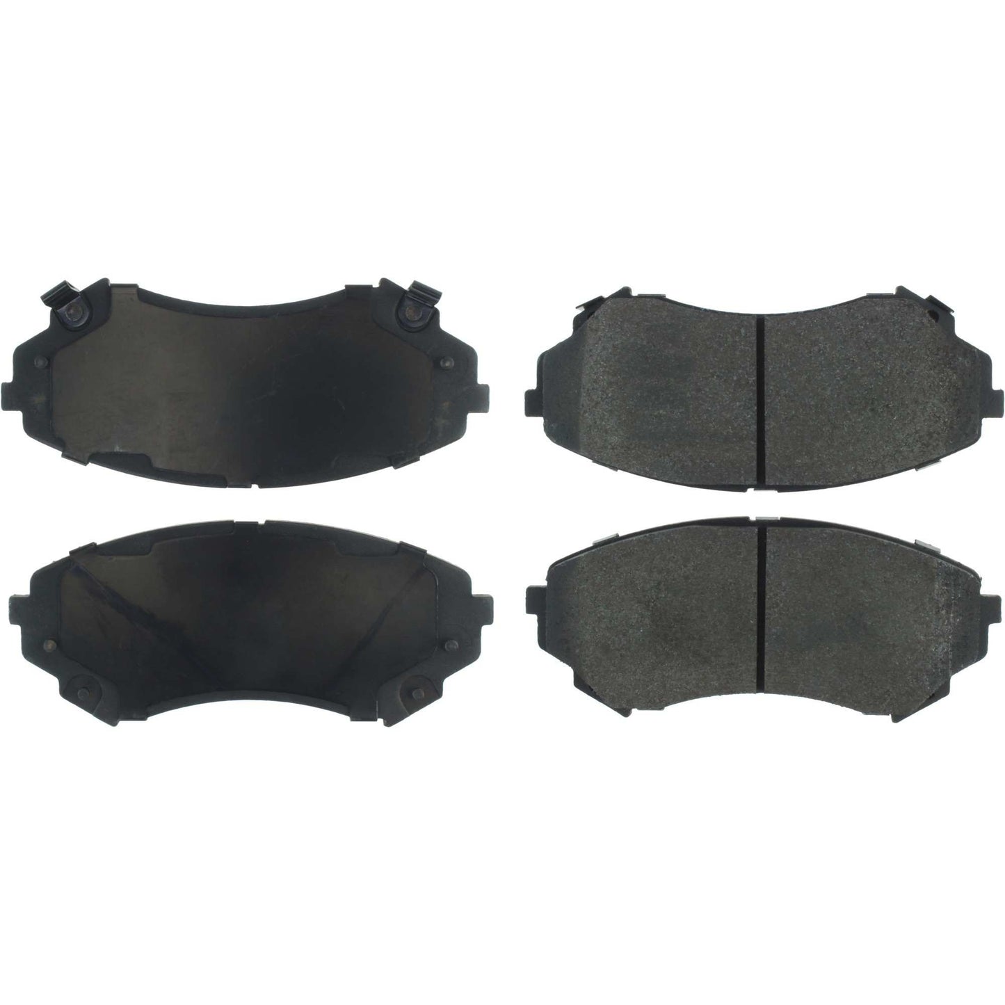 Centric Parts Disc Brake Pad Set with Posi Quiet for 100% Scorched, 100% Shimmed – 104.13310