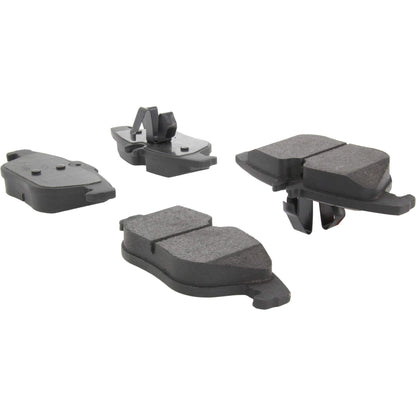 Centric Parts Disc Brake Pad Set Posi Quiet with Noise and Vibration Elimination 104.13411
