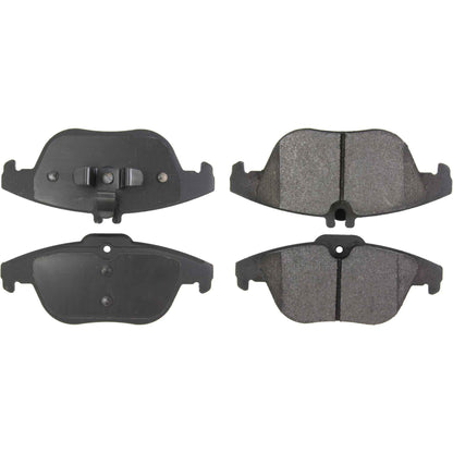 Centric Parts Disc Brake Pad Set Posi Quiet with Noise and Vibration Elimination 104.13411