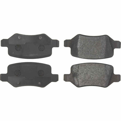Centric Parts Disc Brake Pad Set Semi-Metallic Posi Quiet for Mercedes-Benz A190 2001-2005 B200 2006-2011 104.13580
