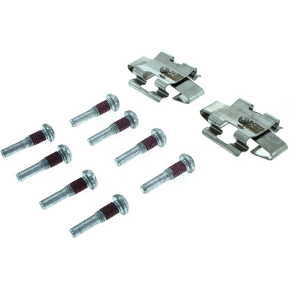 Centric Parts Disc Brake Pad Set Posi Quiet with 100% Shimmed and Scorched 104.13710