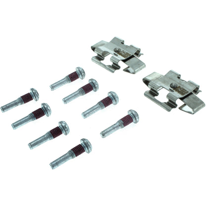 Centric Parts Disc Brake Pad Set Posi Quiet with 100% Shimmed and Scorched 104.13710
