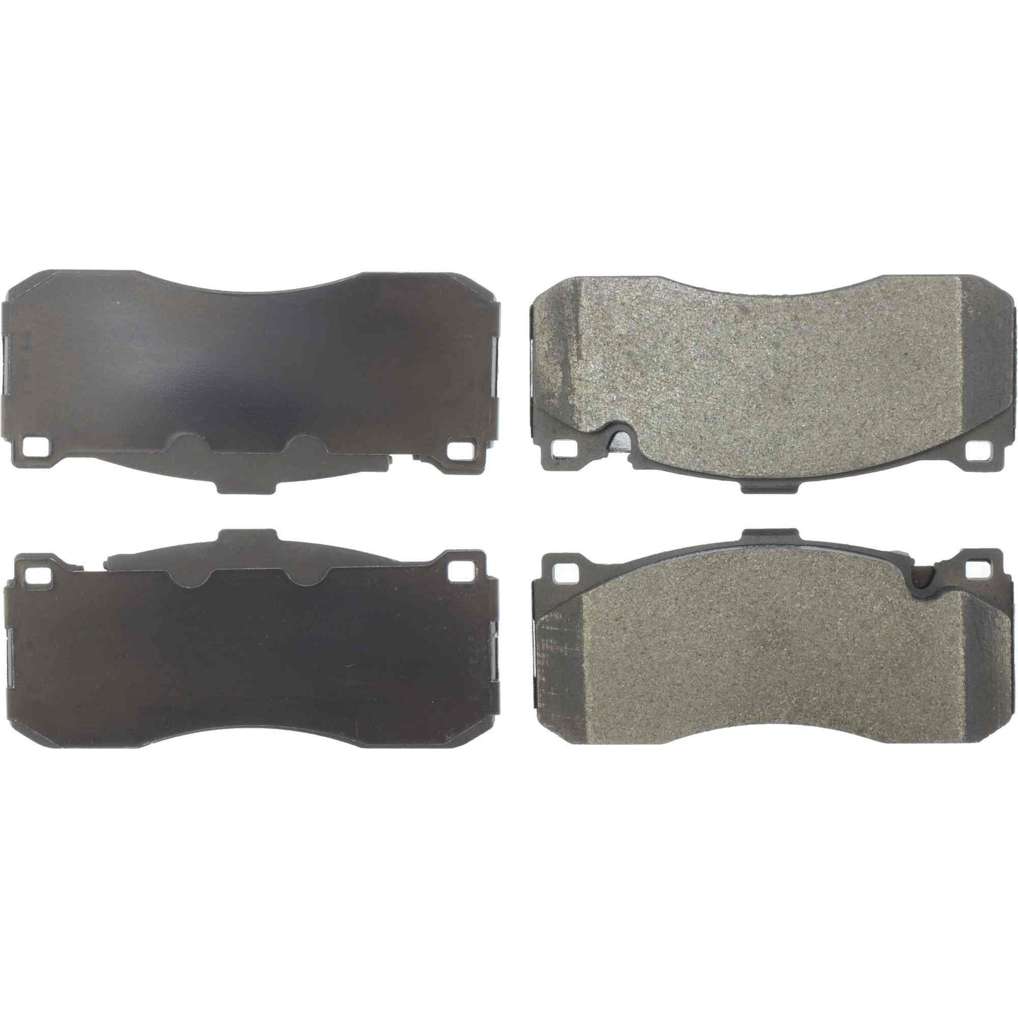 Centric Parts Disc Brake Pad Set Posi Quiet with 100% Shimmed and Scorched 104.13710