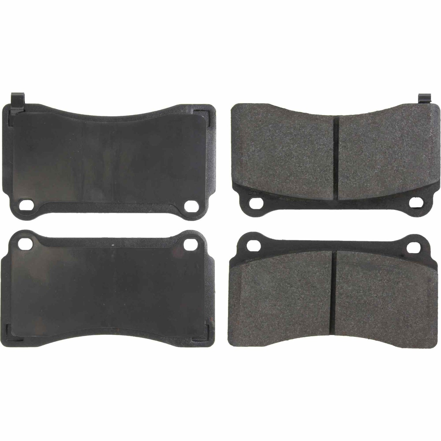 Centric Parts Disc Brake Pad Set Semi-Metallic with Posi Quiet for 2009-2021 Nissan GT‑R 104.13830