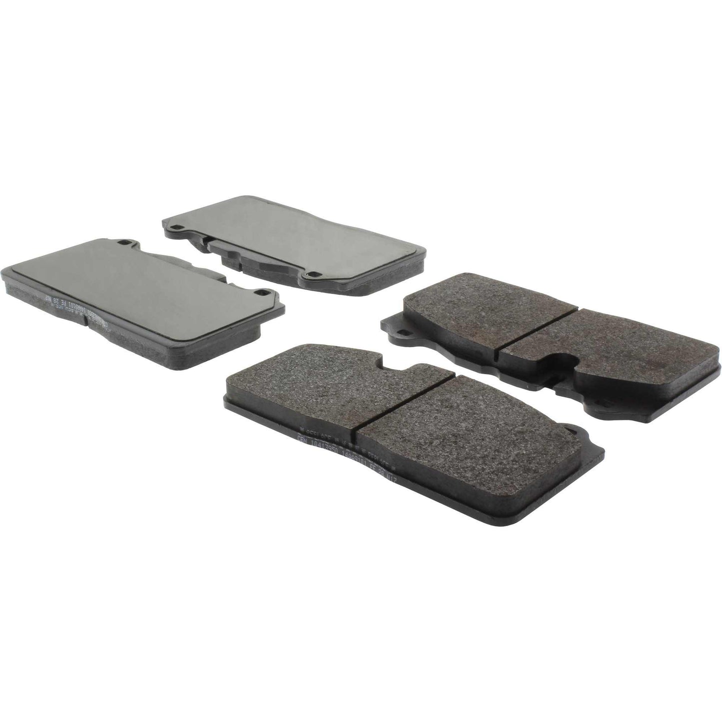Centric Parts Disc Brake Pad Set Posi Quiet with 100% Shimmed and Scorched
