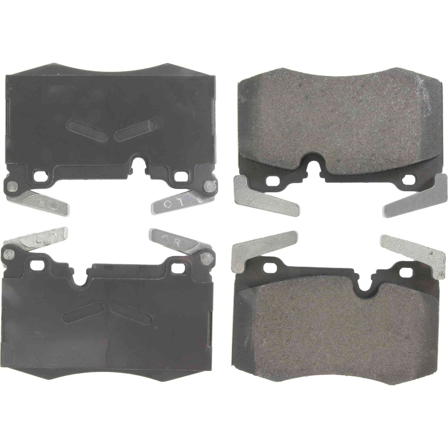 Centric Parts Disc Brake Pad Set Semi-Metallic with Posi Quiet for 2009-2015 Mini Cooper 104.14030