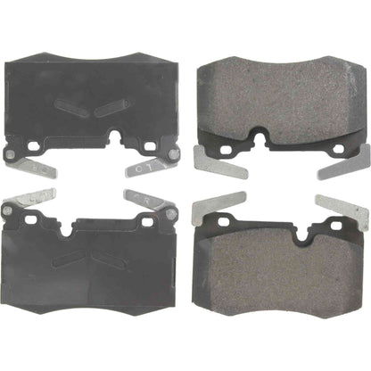 Centric Parts Disc Brake Pad Set Semi-Metallic with Posi Quiet for 2009-2015 Mini Cooper 104.14030