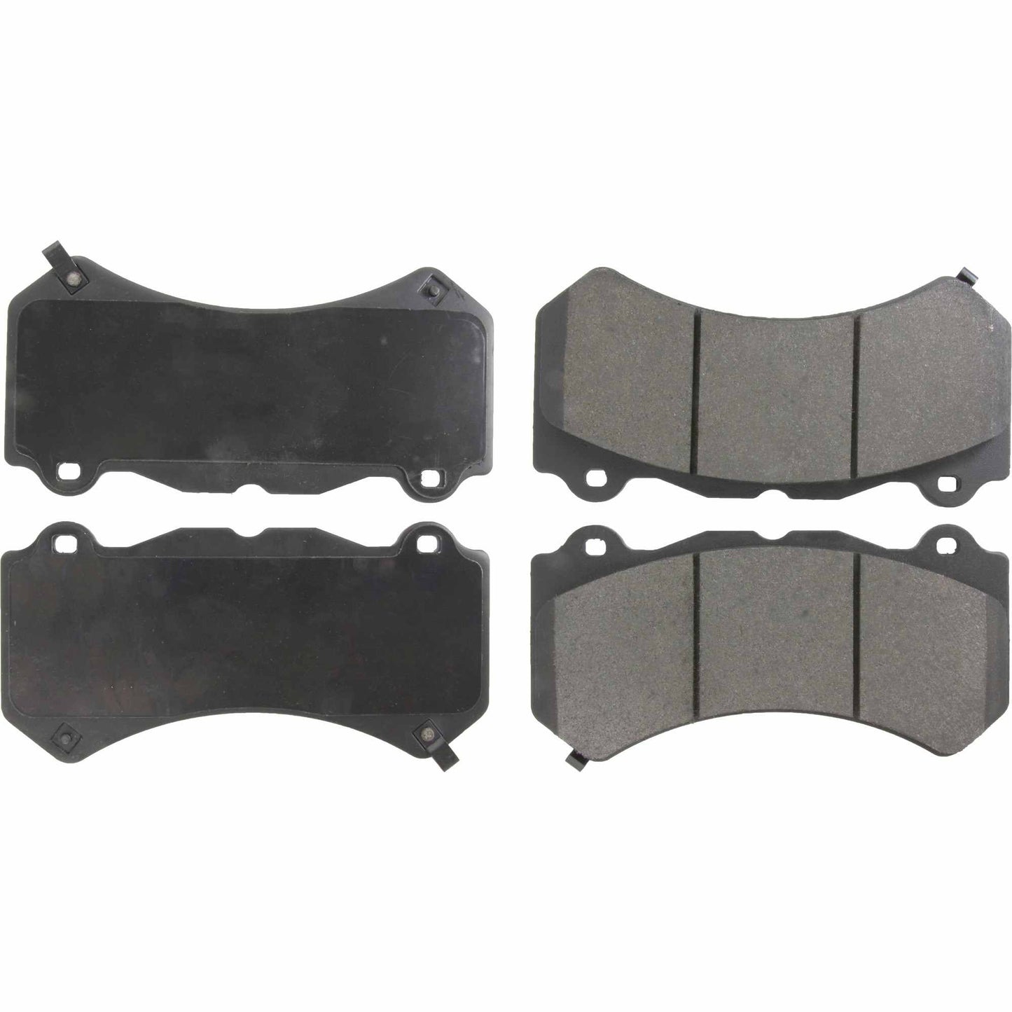 Centric Parts Disc Brake Pad Set Semi-Metallic with Posi Quiet for 2016-2019 Cadillac ATS 2009-2015 CTS 2012-2020 Chevrolet Camaro 2015-2019 Corvette 104.14050